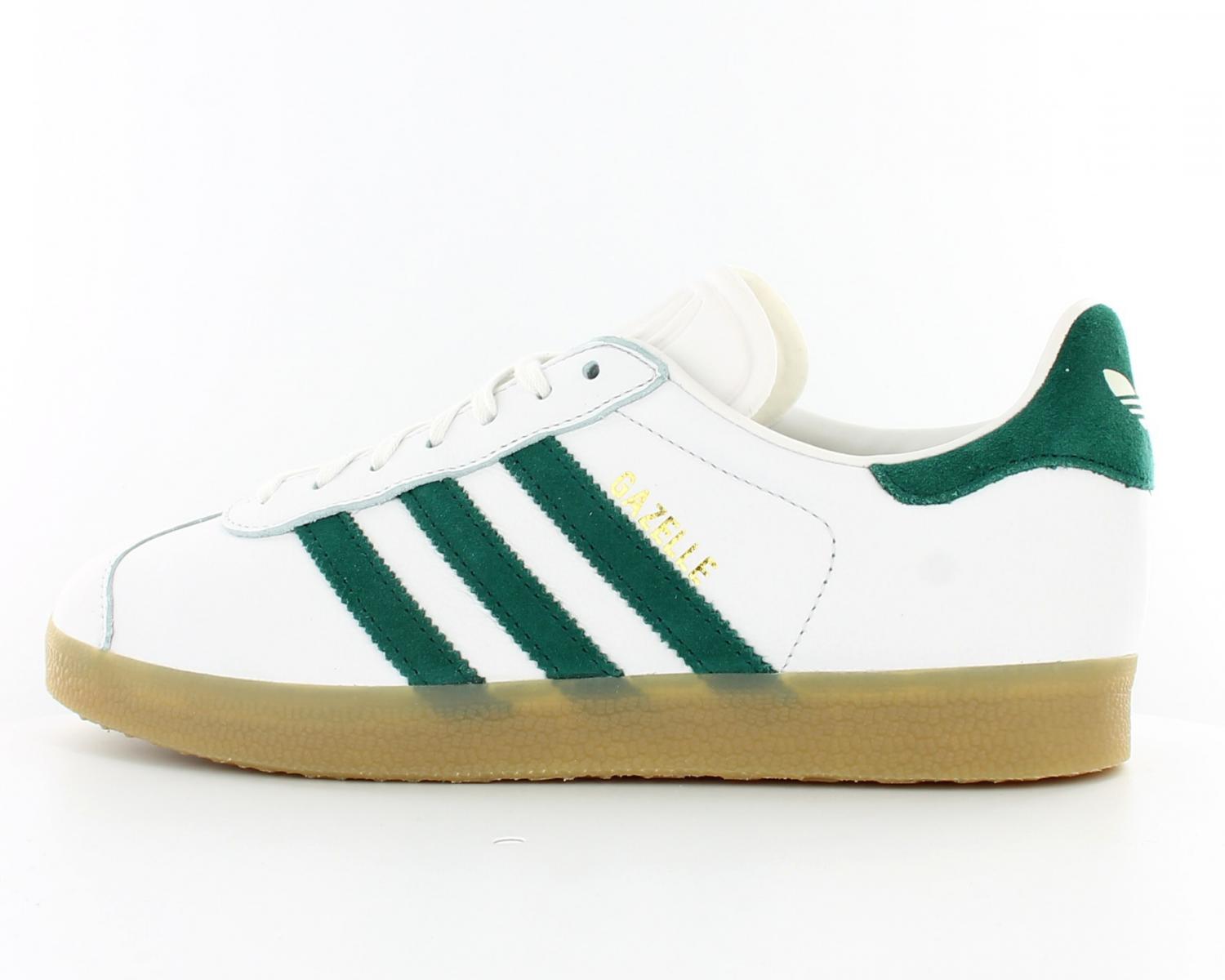 adidas gazelle blanche et verte