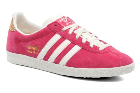 adidas gazelle rose foncé