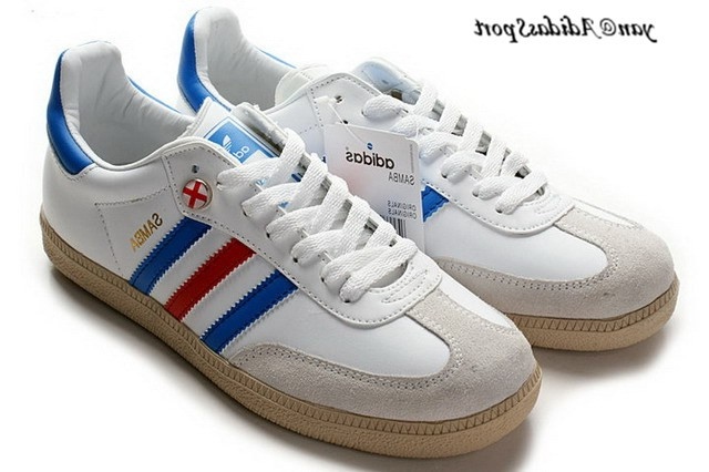 adidas samba bleu blanc rouge