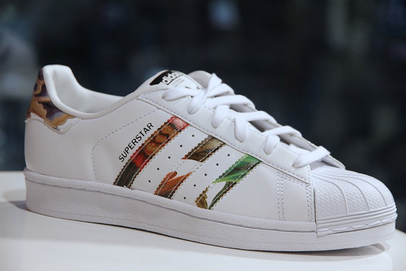 adidas superstar fleur femme