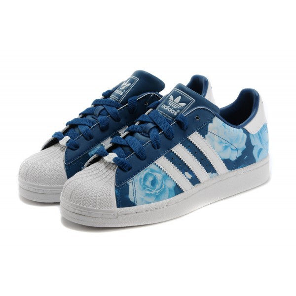 adidas superstar femme fleur bleu adidas superstar femme fleur bleu