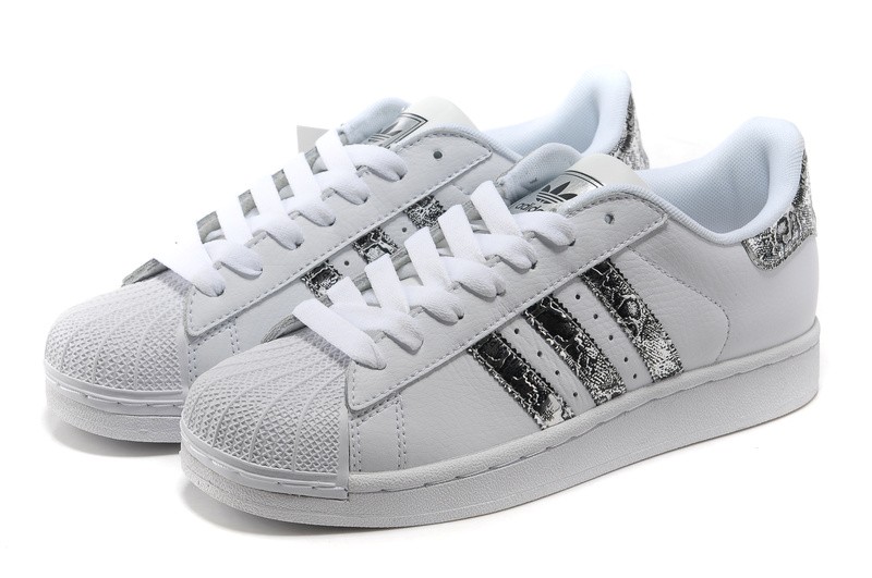 superstar paillette blanche