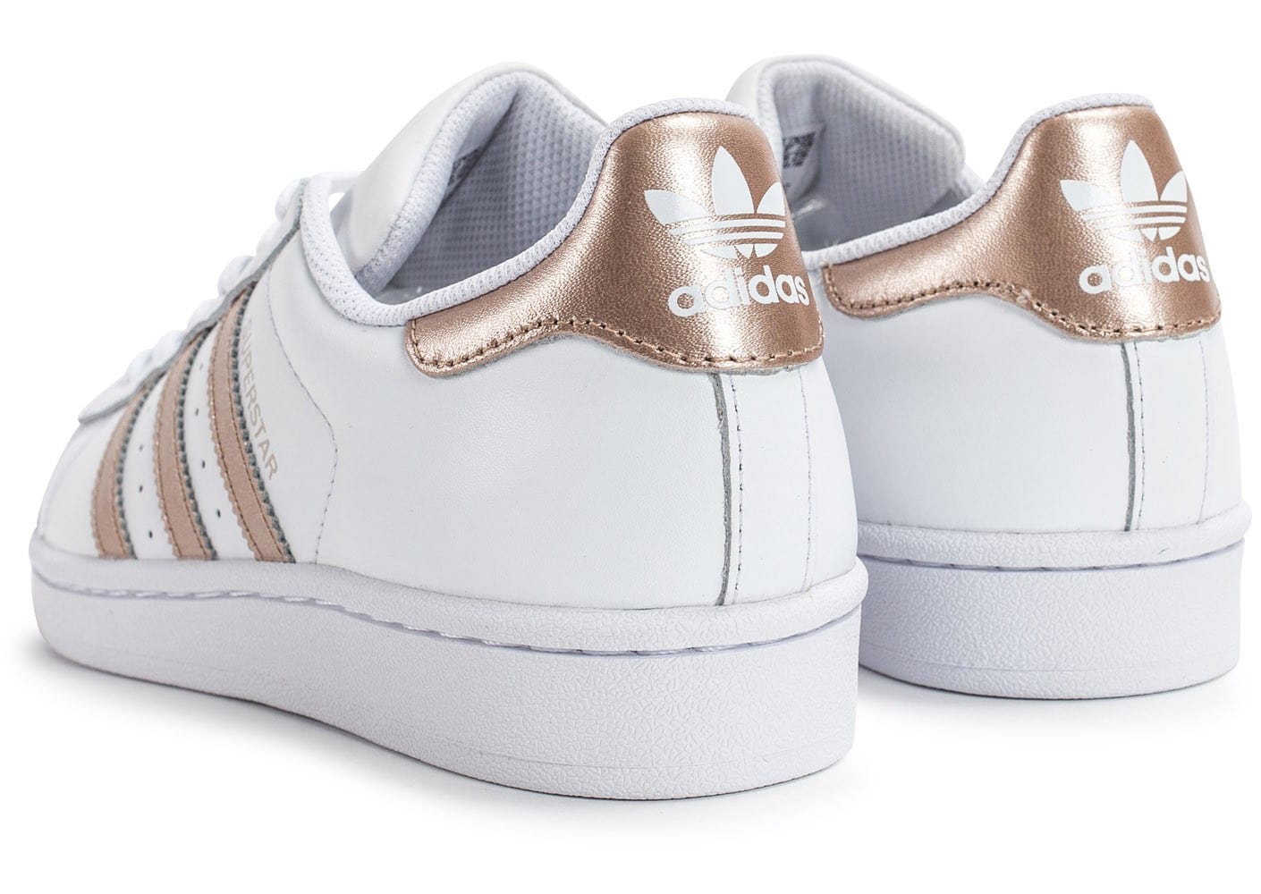 superstar blanche et rose gold