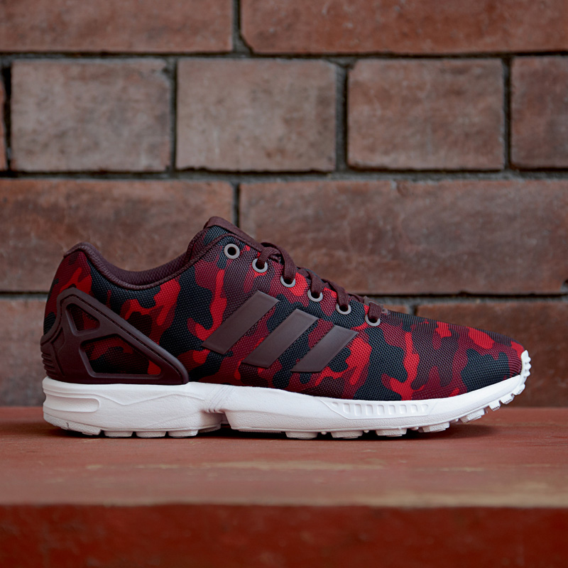 adidas zx flux rouge et noir pas cher