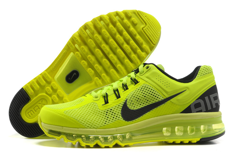 air max jaune fluo homme