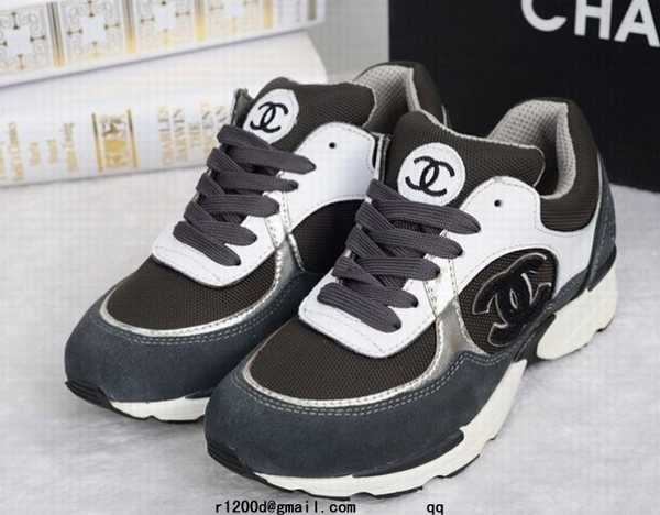 chaussure chanel basket femme